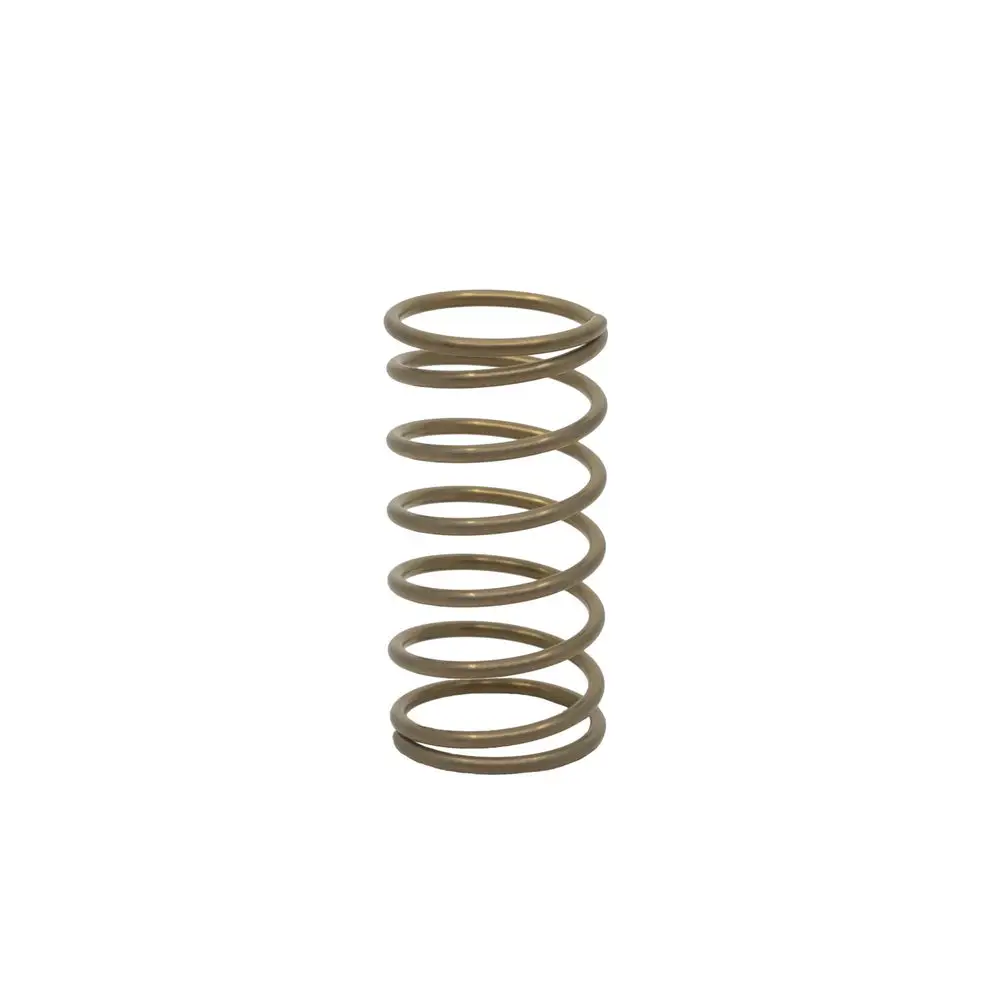 Druckfeder in spiralförmiger Bauweise, hergestellt von Danfoss, mit einem klaren Fokus auf Funktionalität für verschiedene technische Anwendungen.
